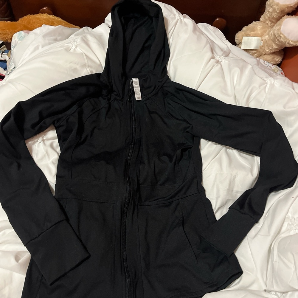 RBX Women's Black Full-Zip Hooded Jacket